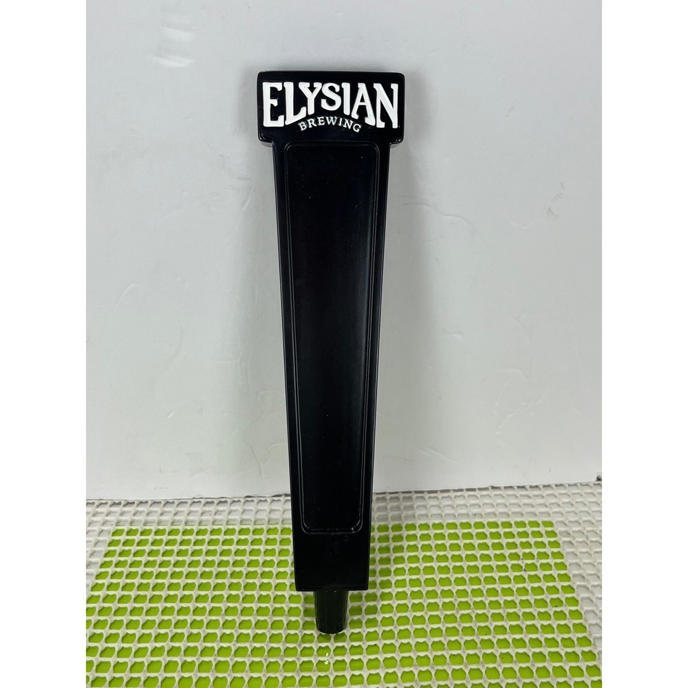 Elysian Brewing Beer Tap Handle Black 11.5 Inch Draft‎ Bar Kegerator